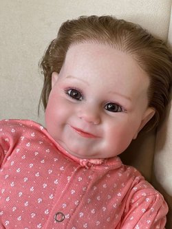 Кукла Реборн мягконабивная 60см в пакете (FA-604)