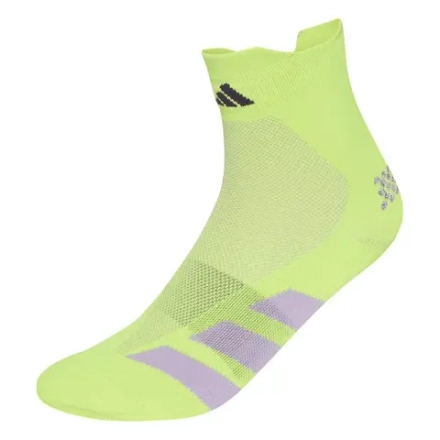 Теннисные носки Adidas Adizero Run Low 1P - solar yellow/aurora plum