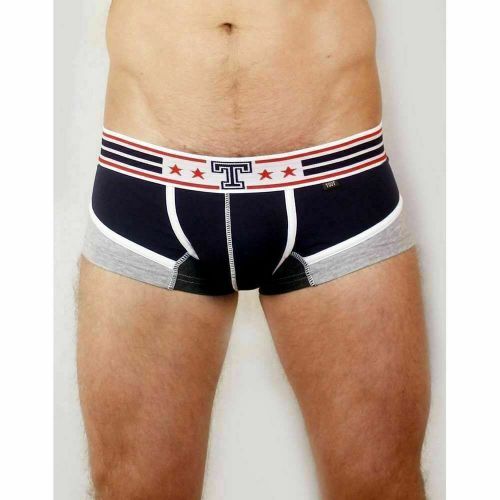 Мужские трусы хипсы TOOT Sports Binder Boxer Navy Grey TT00007