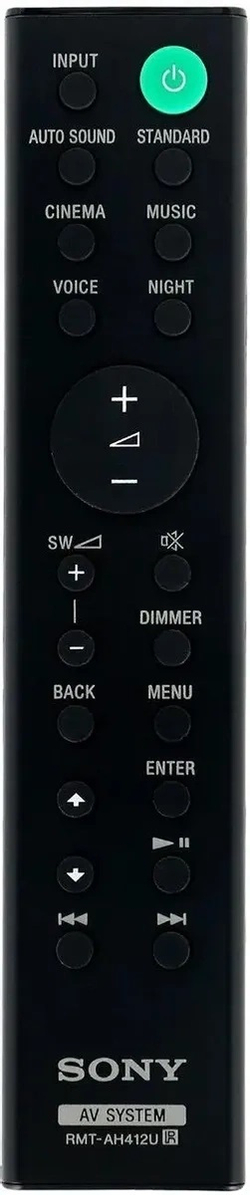 Саундбар Sony HT-S500RF, Black