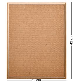 AMB-52/ 8 Икона Божией Матери «Иверская» (с янтарной крошкой) дер.рамка 30х40