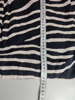 Юбка H&M из вискозы в полоску 40 размер