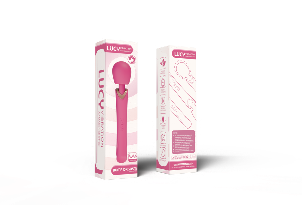 Вибратор- вонд Secwell SW24127-hot-pink