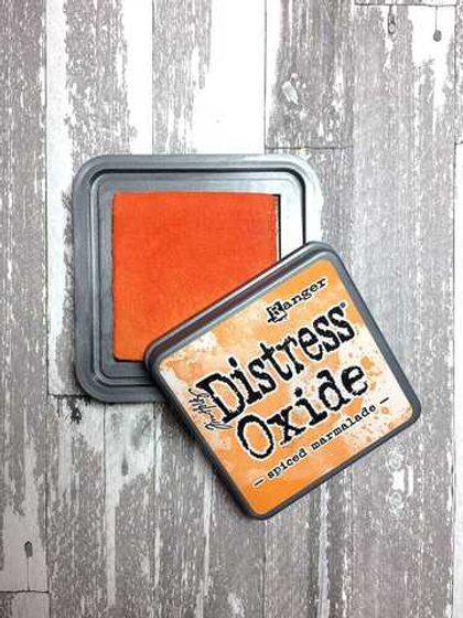 Distress Oxide Pad. Spiced Marmalade