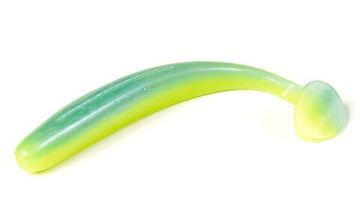 Виброхвосты съедобные LJ Pro Series SLIM SHAKER 4in (10 см), цв. T57, 6 шт.