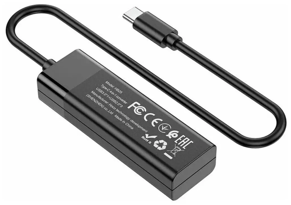 USB-Концентратор 4-USB-порта HOCO HB25