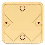 Коробка разветвительная KMP-030-030 (75x75x26) светлое дерево EKF PROxima (52.00 шт.)