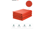 Комплект полотенец вафельных Home One 80х150 (3шт), коралл