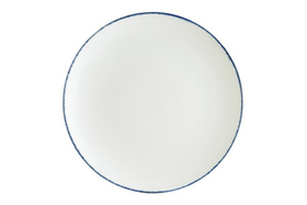 Тарелка d=210 мм. Ретро синий край