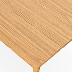 Стол обеденный saga, 75х120 см, ясень