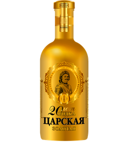 Водка Царская Золотая Юбилейная 0,7 л.