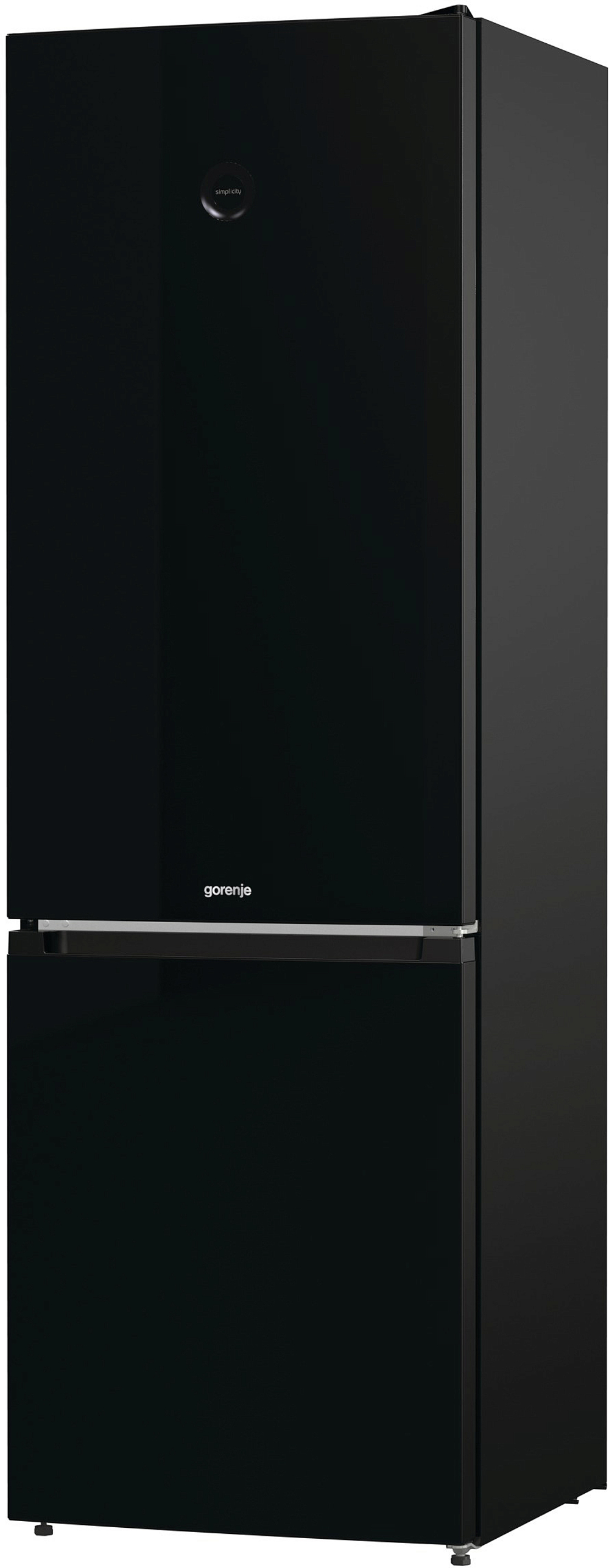 Отдельностоящий двухкамерный холодильник Gorenje RK611SYB4