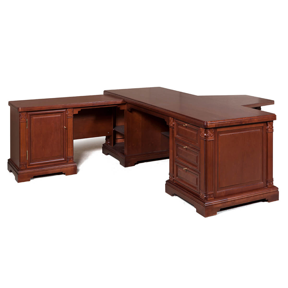 ПРЕСТИЖ Стол раб.с прист.ГМ 5974 /берёза