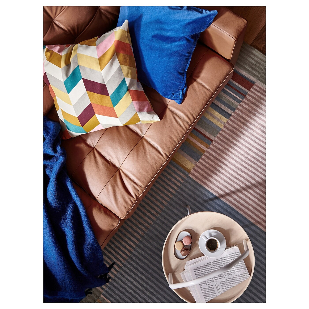 IKEA SANELA  (ИКЕА САНЕЛА)  -  Наволочка, голубая, 50x50 см