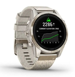 Умные часы Garmin Epix Pro Gen 2 42 мм Sapphire Soft Gold Heathered Nylon band