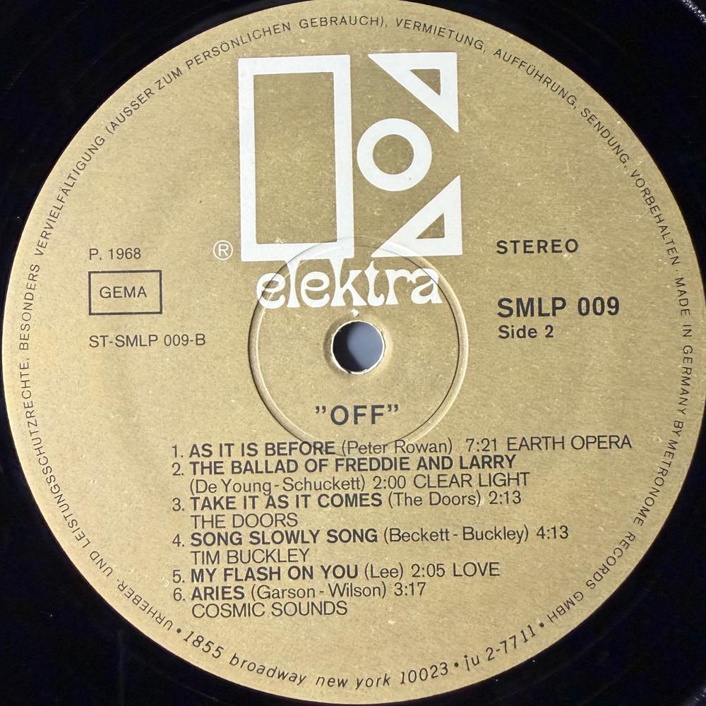 Сборник Off (Германия 1968г.)