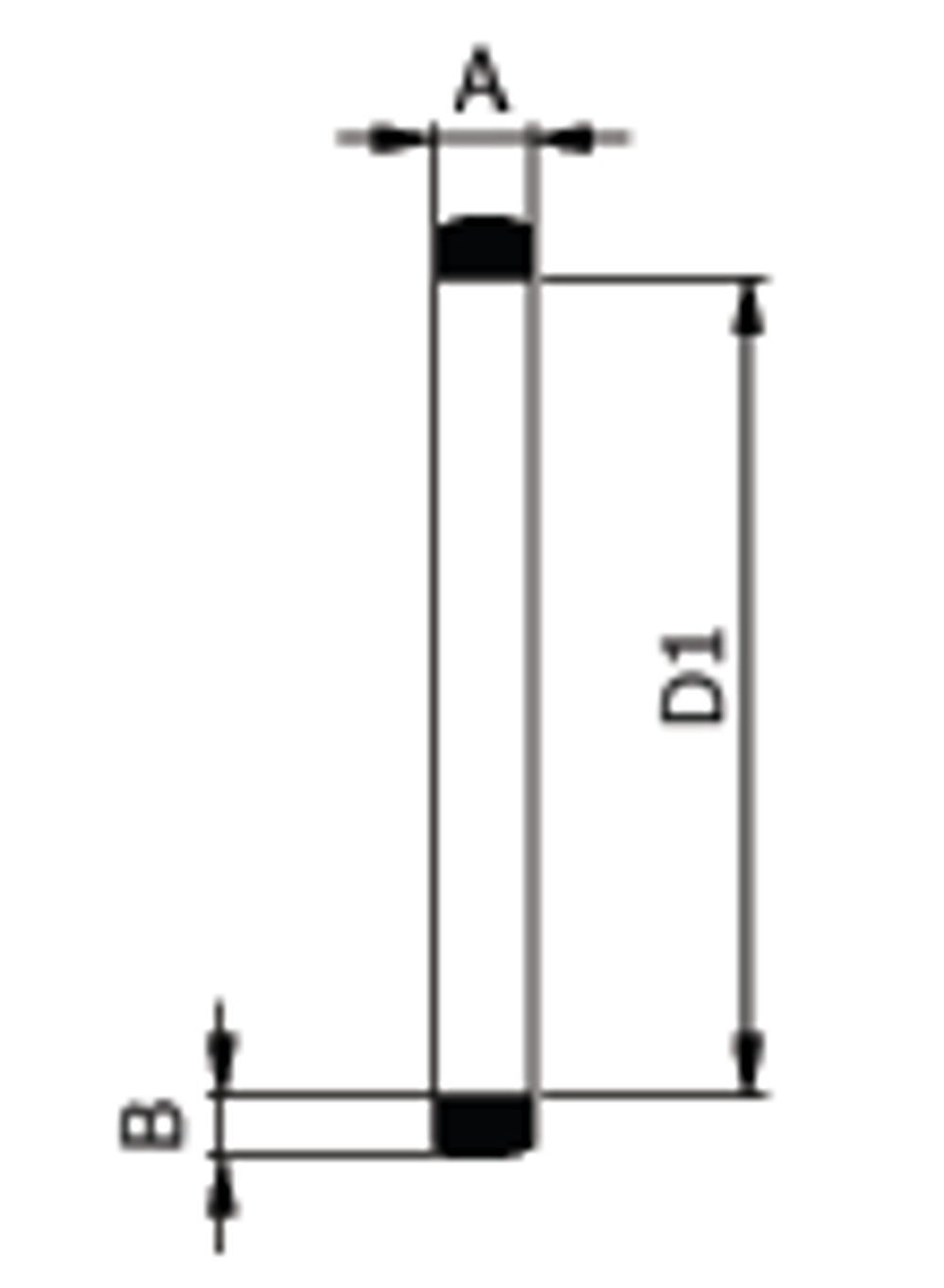 Уплотнение для фитинга SF SUPERCAT предпрессованный 1 1/2" 44.5x3.5