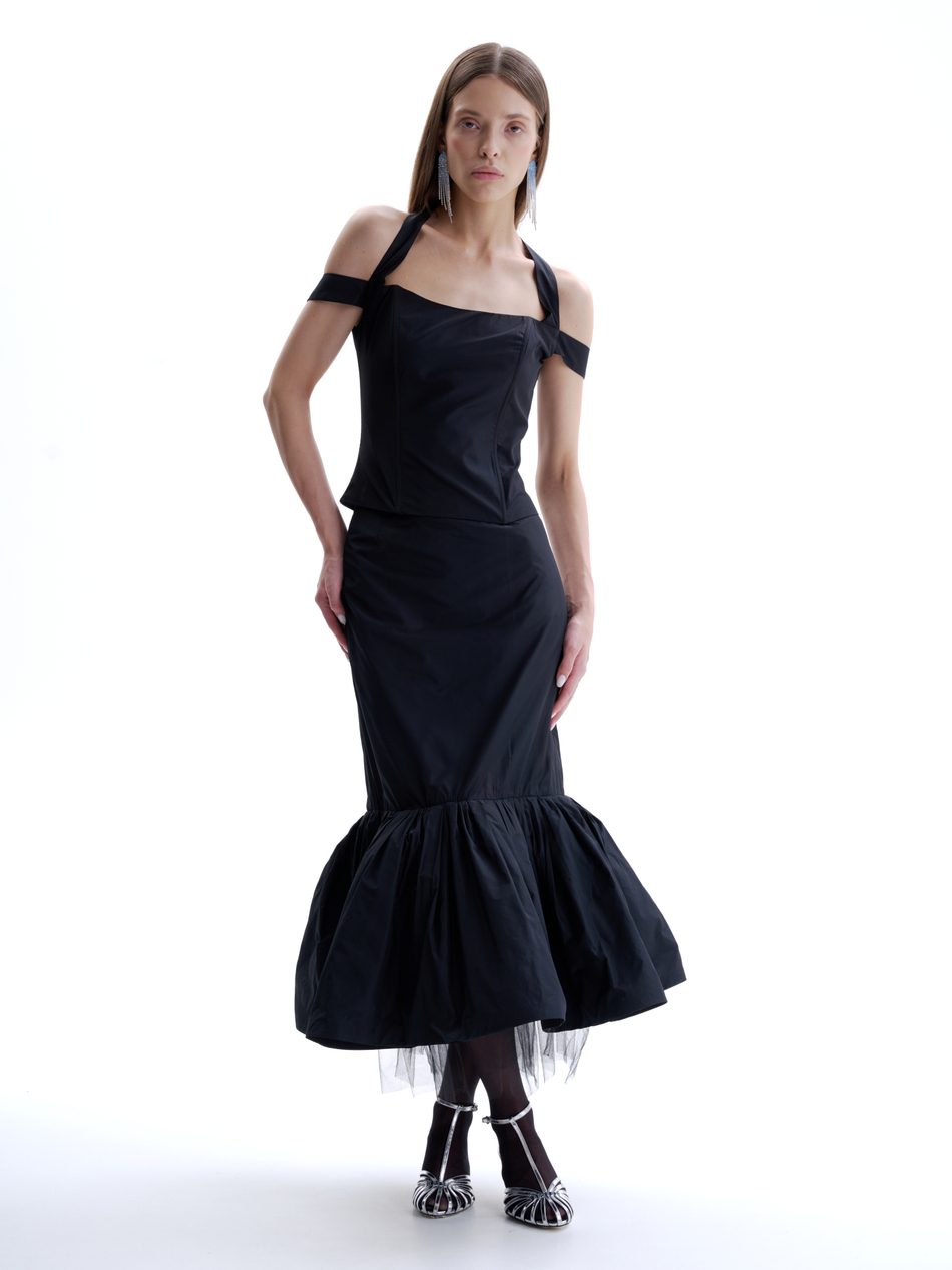 Юбка-годе из тафты