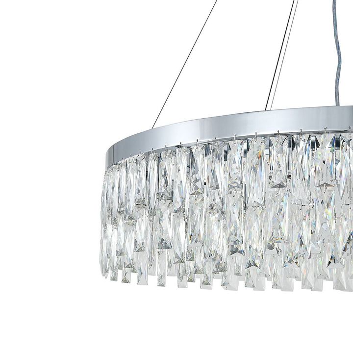 Подвесная люстра Indigo Anna V12029/18P Chrome V000498