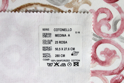 Рогожка Cotonello Medina (Котонело Медина) A 25 rosa