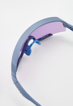 Спортивные очки с диоптриями 100% SLENDALE Satin Storm Metallic - Purple Mirror Lens