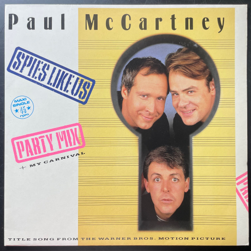 Paul McCartney ‎– Spies Like Us (Европа 1985г.) 12", 45 RPM