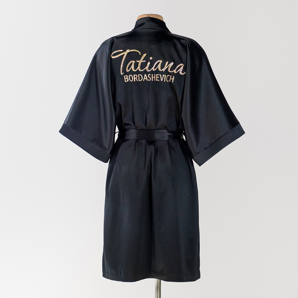 халат с фамилией