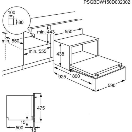 Встраиваемая посудомоечная машина Electrolux ESL 2400 RO