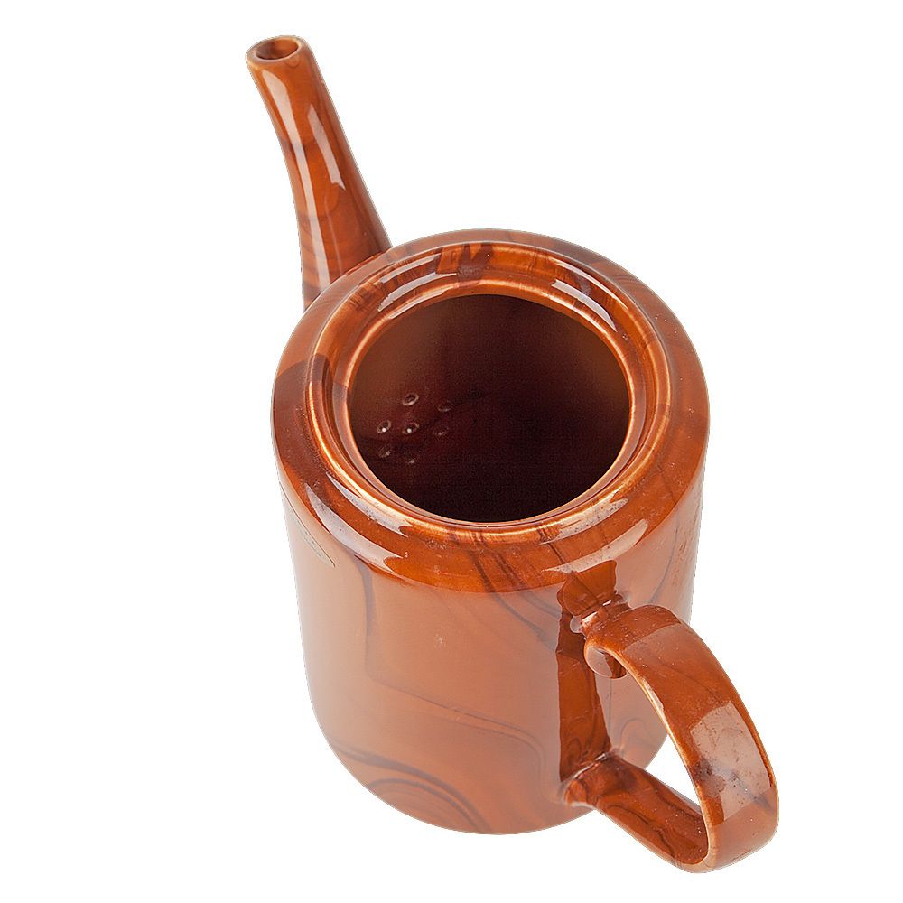 Чайник "Wooden Grain" v=800мл (фарфор) (индивидуальная упаковка)