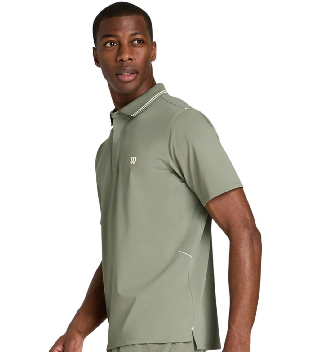 Теннисное поло Wilson Challengers Technical - vetiver