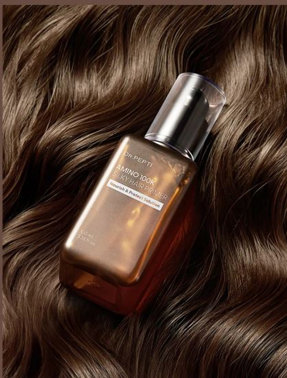 Dr.PEPTI Многофункциональный несмываемый праймер для волос Amino 100K Silky Hair Primer (100ml)