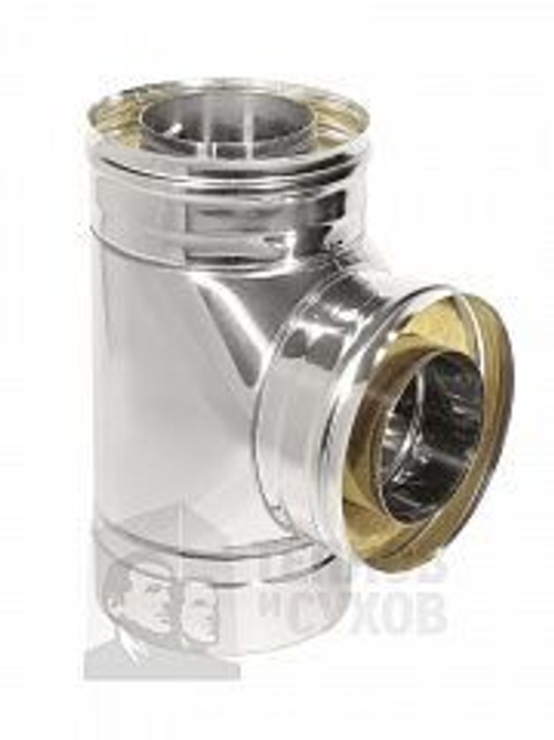 Тройник Термо ТРT(М)-Р 87* 316, 0,8/304  150/250 с хомутом