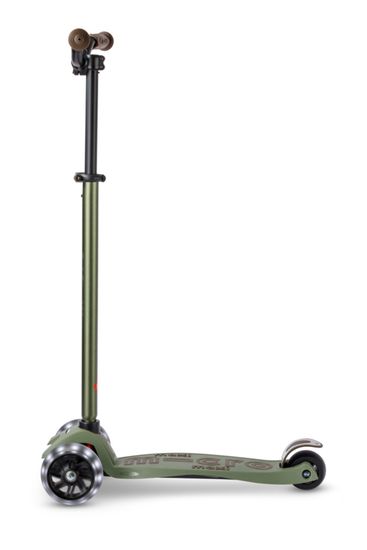 Самокат Maxi Micro Deluxe Pro LED оливковый