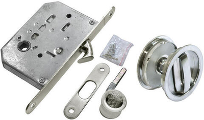 Комплект для раздвижных дверей MHS-1 WC хром матовый