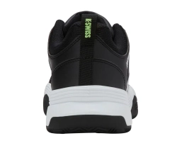 Мужские кроссовки теннисные K-Swiss Court Express 2 Clay - black/white/soft neon green