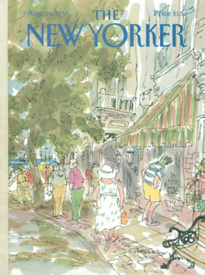 Журнал The New Yorker 26-08-1985