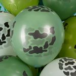 Шар (12''/30 см) Камуфляж, Ассорти, пастель, 5 ст, 25 шт.