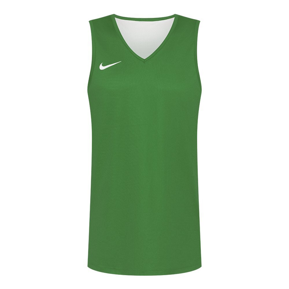 Nike Mens Team Basketball Reversible Stock Jersey 20 Green