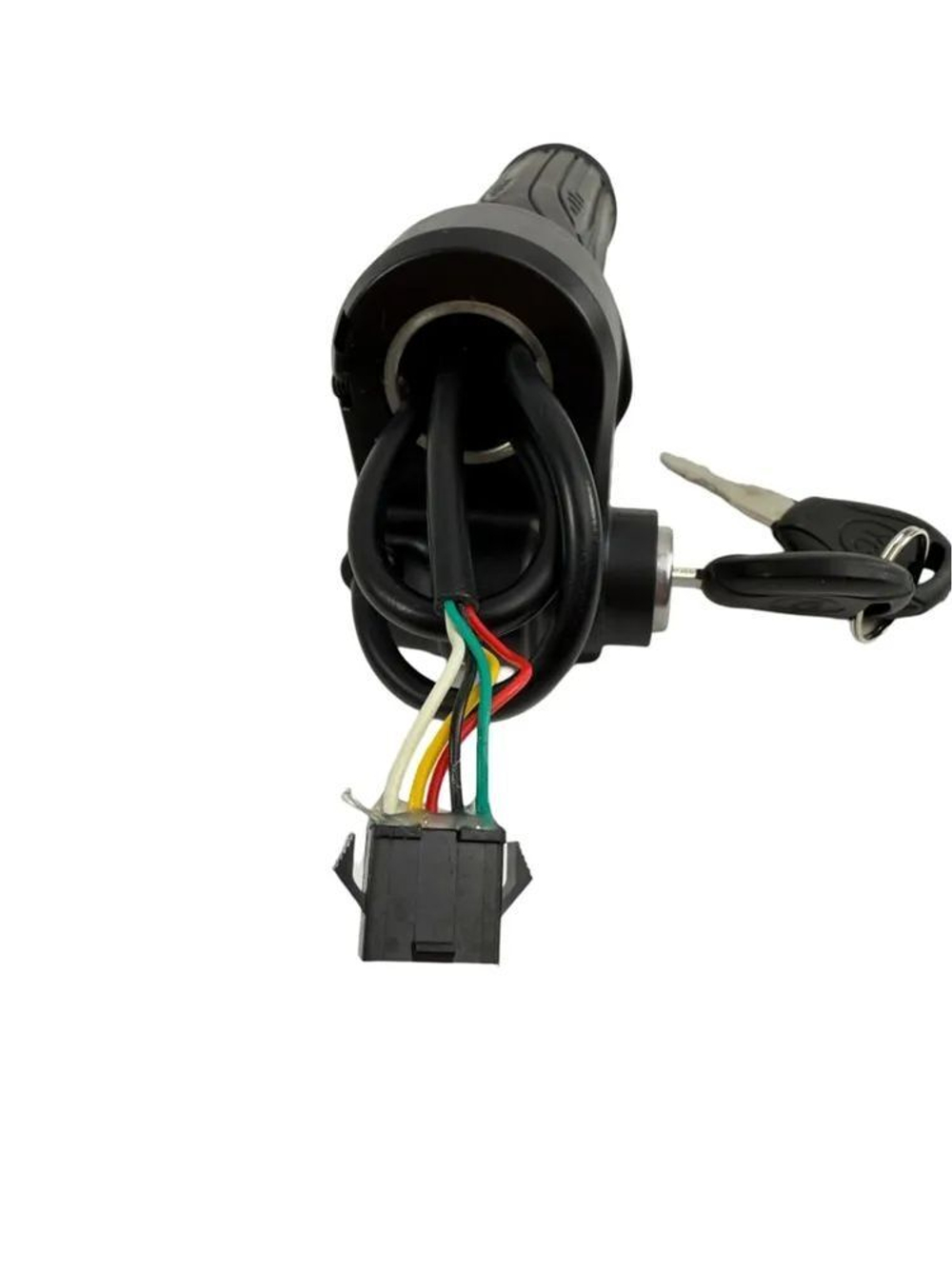 Ручка газа с замком зажигания для Kugoo V3 Pro Max разъем SM 5 pin