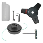 Газонокосилка бензиновая GEOS by AL-KO Classic 42 P-S + Geos Max Comfort 126 B мотокоса + HUTER R3012 леска 213611