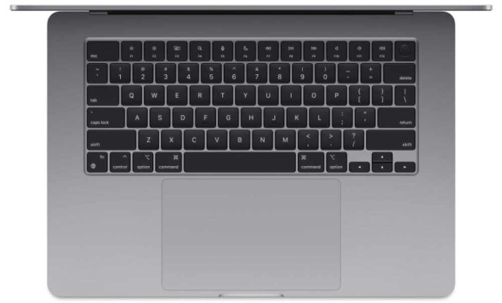 Ноутбук  Apple MacBook Air 15 (2024) 15 ", M, 16 Гб RAM, 512 Гб SSD, M3 10-core GPU, Серый космос