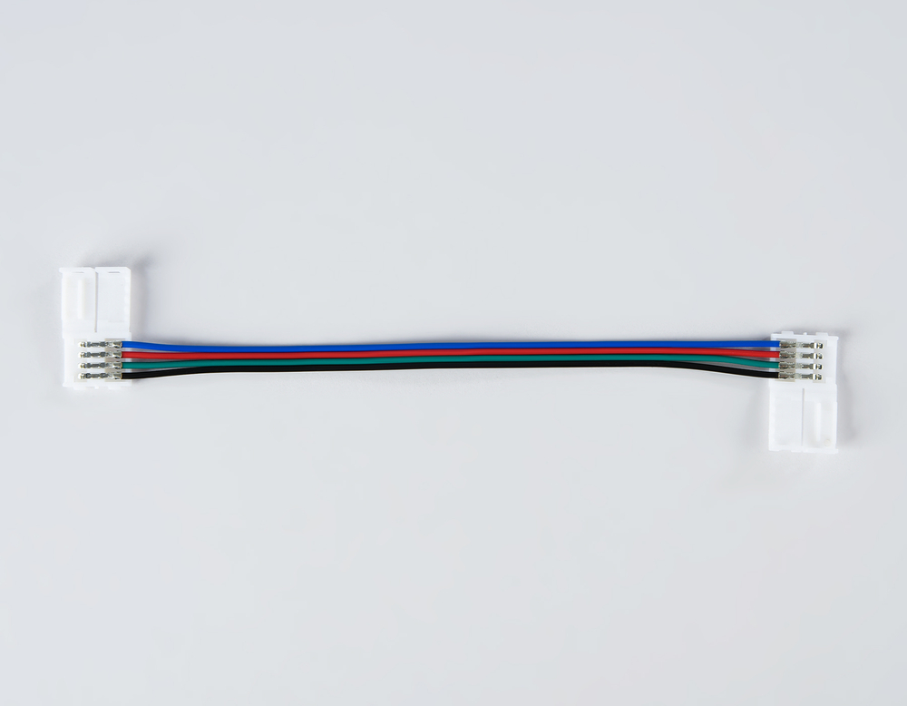 Соединитель гибкий двухсторонний для светодиодной ленты 5050 12/24V (4 конт.) 150 мм GS7751 (5шт)
