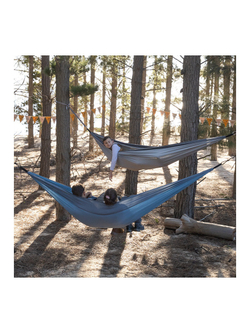 Гамак Naturehike без планок, туристический двойной, эпонж, синий
