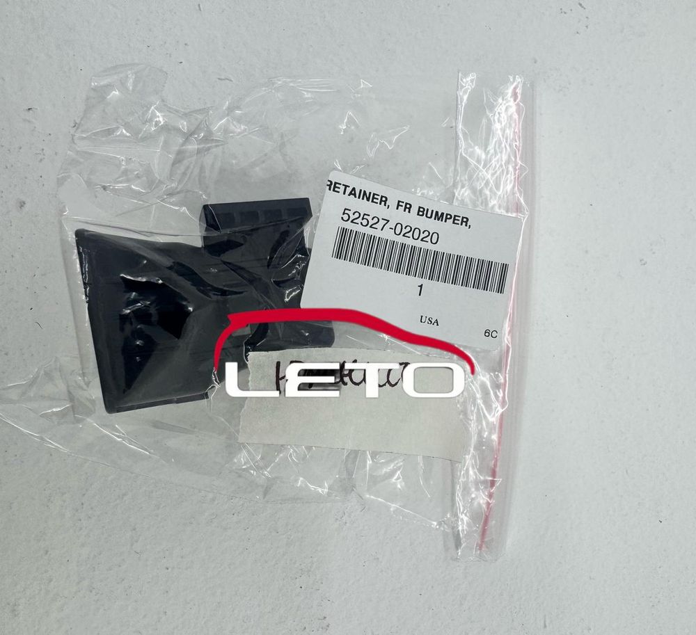 ФИКСАТОР, ПЕРЕДНИЙ БАМПЕР, LWR NO.2 52527-02020 5252702020