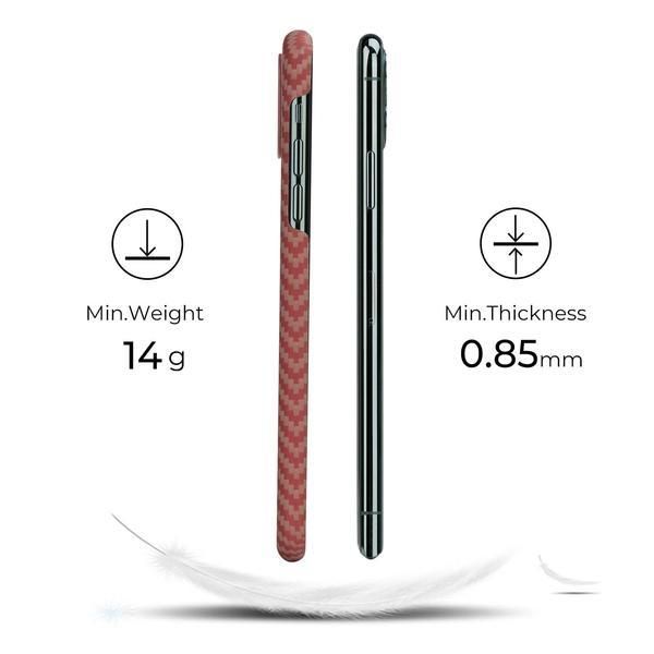 Чехол Pitaka MagEZ Case для Apple iPhone 11 Pro (Red/Orange Herringbone)