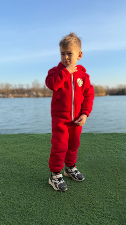 Комбинезон теплый детский 122-128 см