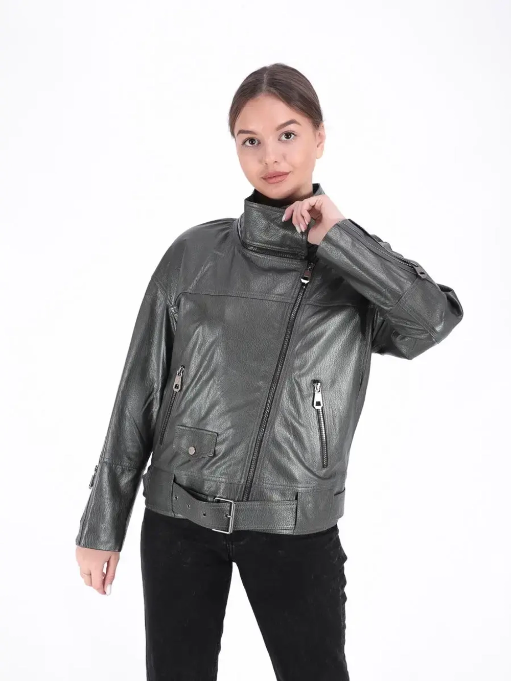 Куртка женская из натуральной кожи Турция