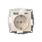 Розетка AtlasDesign 16А с 2-мя заряд. устройствами USB тип A+C 5В/2.4А 2х5В/1.2А механизм беж. SE ATN000232