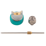 Краскораспылитель AG 801 HVLP, гравитационный, сопло 1,5мм и 1,8 мм// Stels