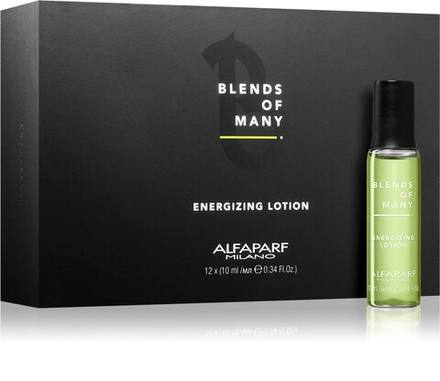 Alfaparf Milano Blends of Many Energizing - бодрящая сыворотка для сухих и поврежденных волос /  12 x 10  ml  / GTIN 8022297079486